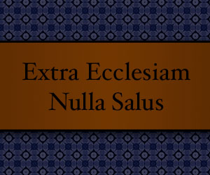 Extra ecclesiam nulla salus