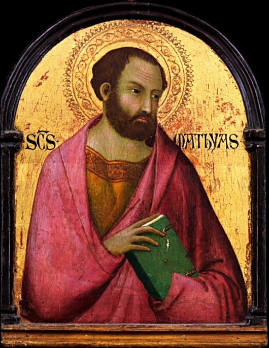 Saint Matthias, from the Workshop of Simone Martini