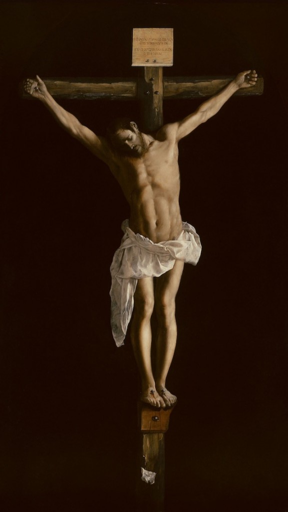 Christ on the Cross, by Francisco de Zurbarán (details/credits)