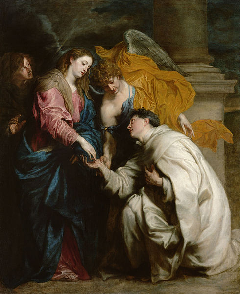 The Vision of the Blessed Hermann Joseph, by Sir Anthony van Dyck (credits)