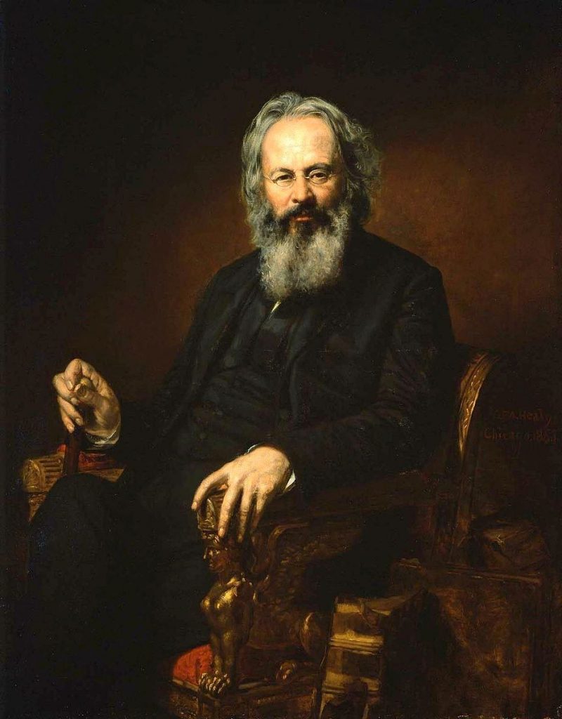 Portrait of Orestes A. Brownson, by George Peter Alexander Healy (1818–1894) source
