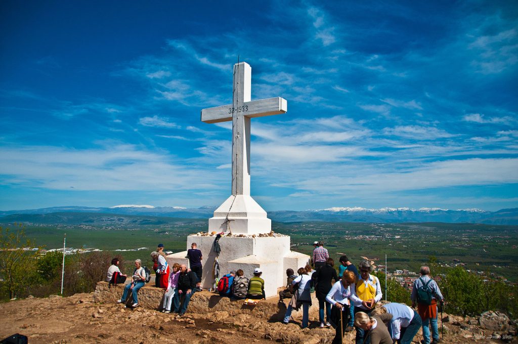 Cross at Križevac Hill in Medjugorje (Creative Commons Attribution 2.0 Generic)