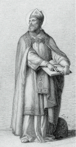 St. Ambrose, Bishop of Milan and Doctor of the Church