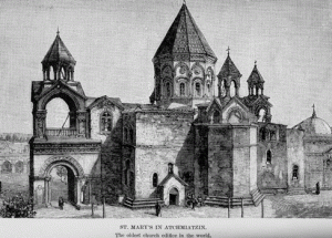 St. Mary's in Etshmiadzin, reputed to be the largest church edifice in the world.