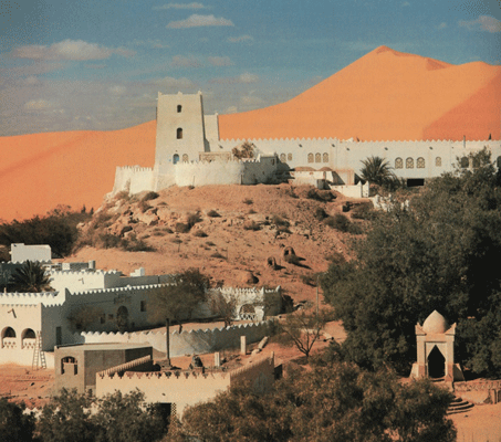 French fort in Beni Abbes, Algeria.
