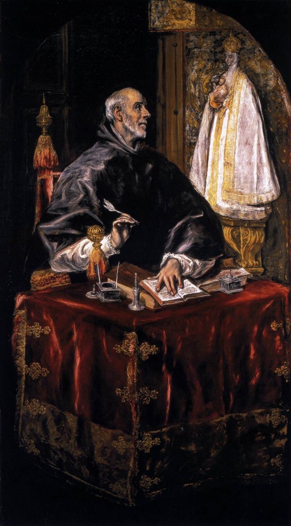 Saint Ildephonsus, as portrayed by El Greco.